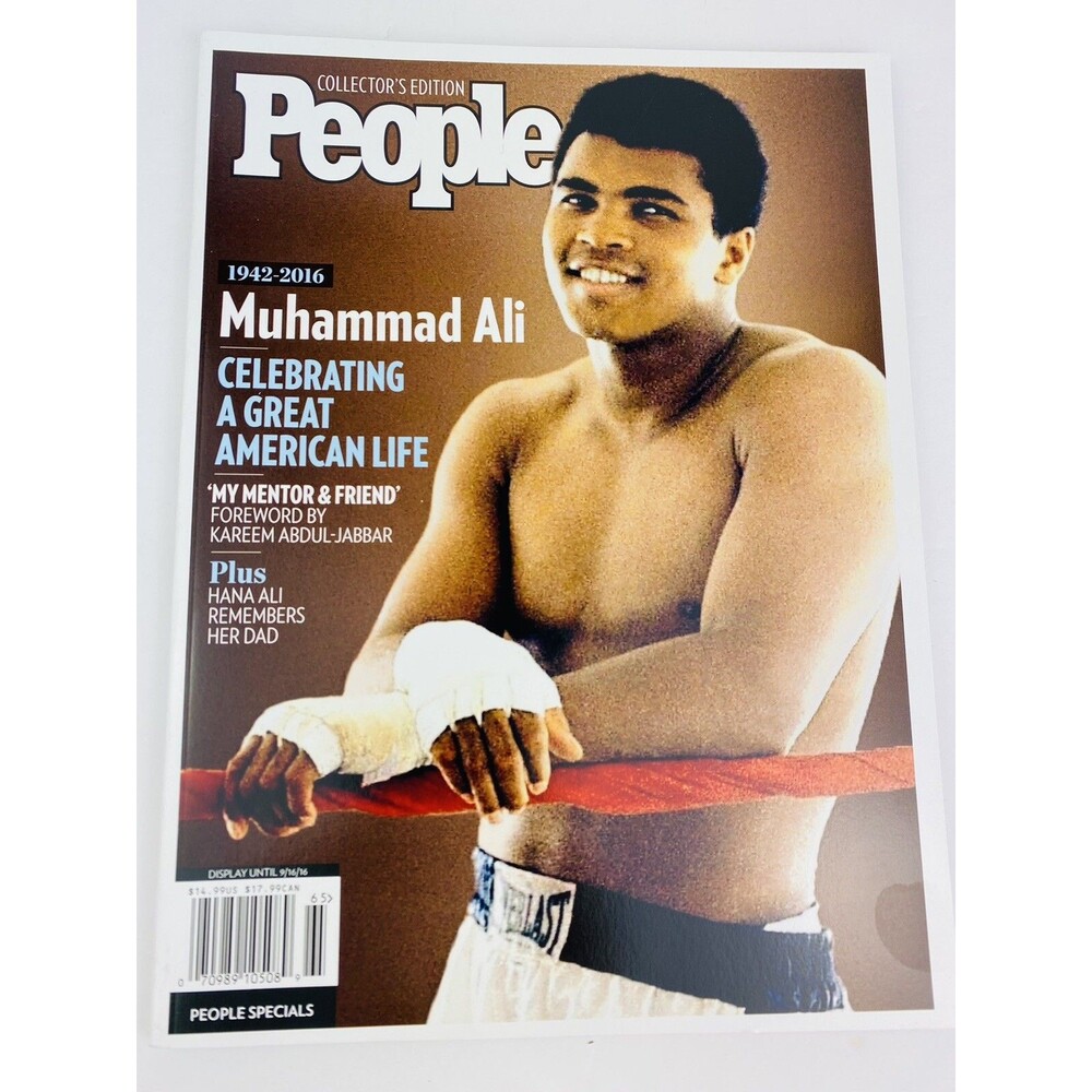 PEOPLE MAGAZINE SPECIAL EDITION, EDITION ISSUE, 2016 MUHAMMAD ALI 1942-2016
